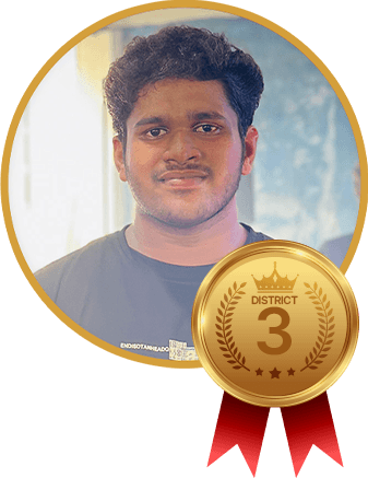 District rank achiever